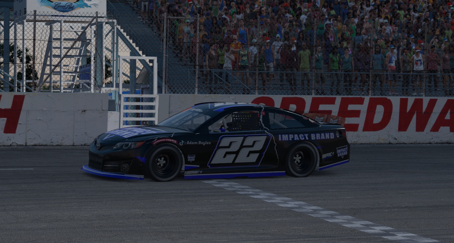 No. 22 at the stripe